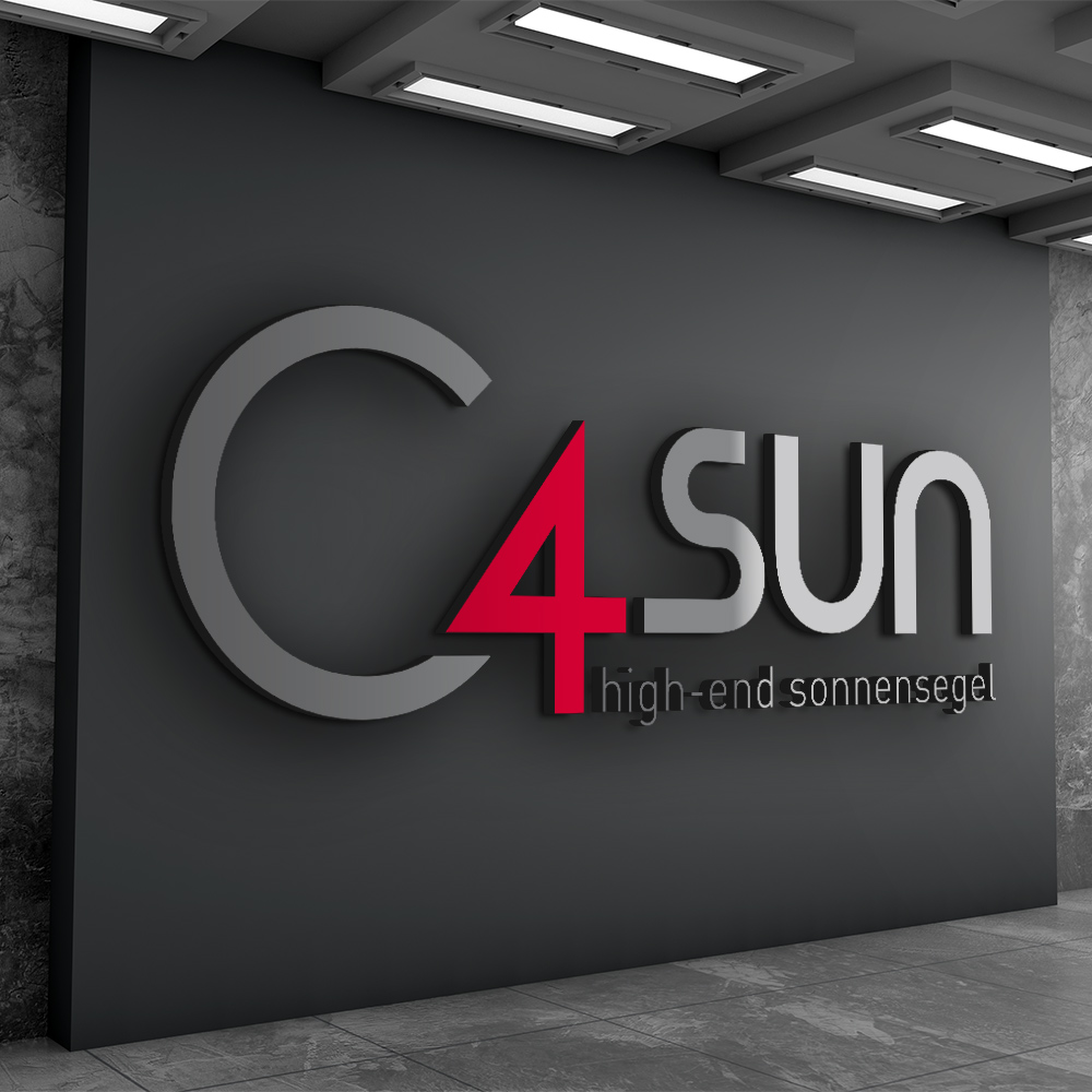 Entwicklung eines Logos und Corporate Designs für die C4sun GmbH