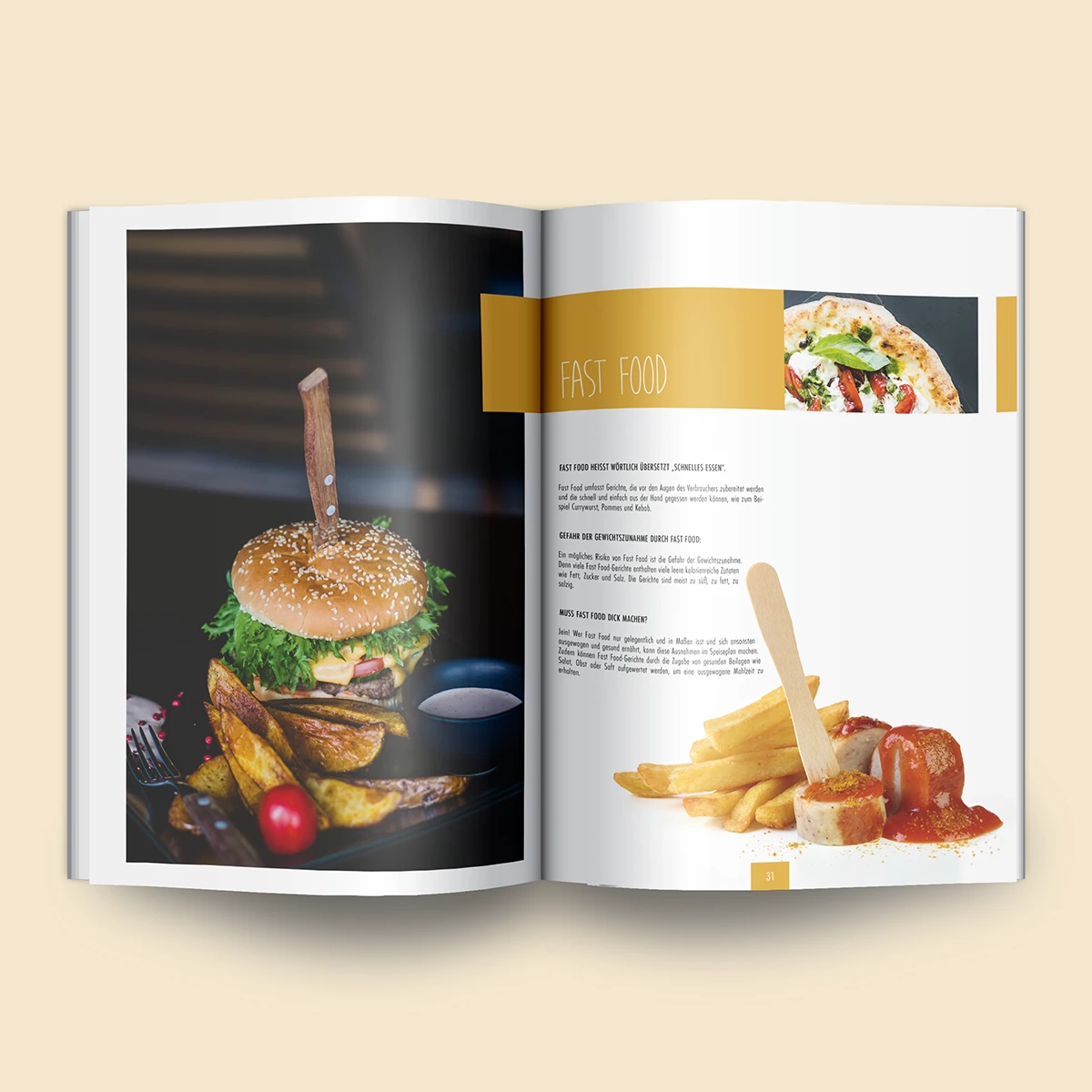 Schönes Layouts eines Handouts für den DHB-Hessen e.V.