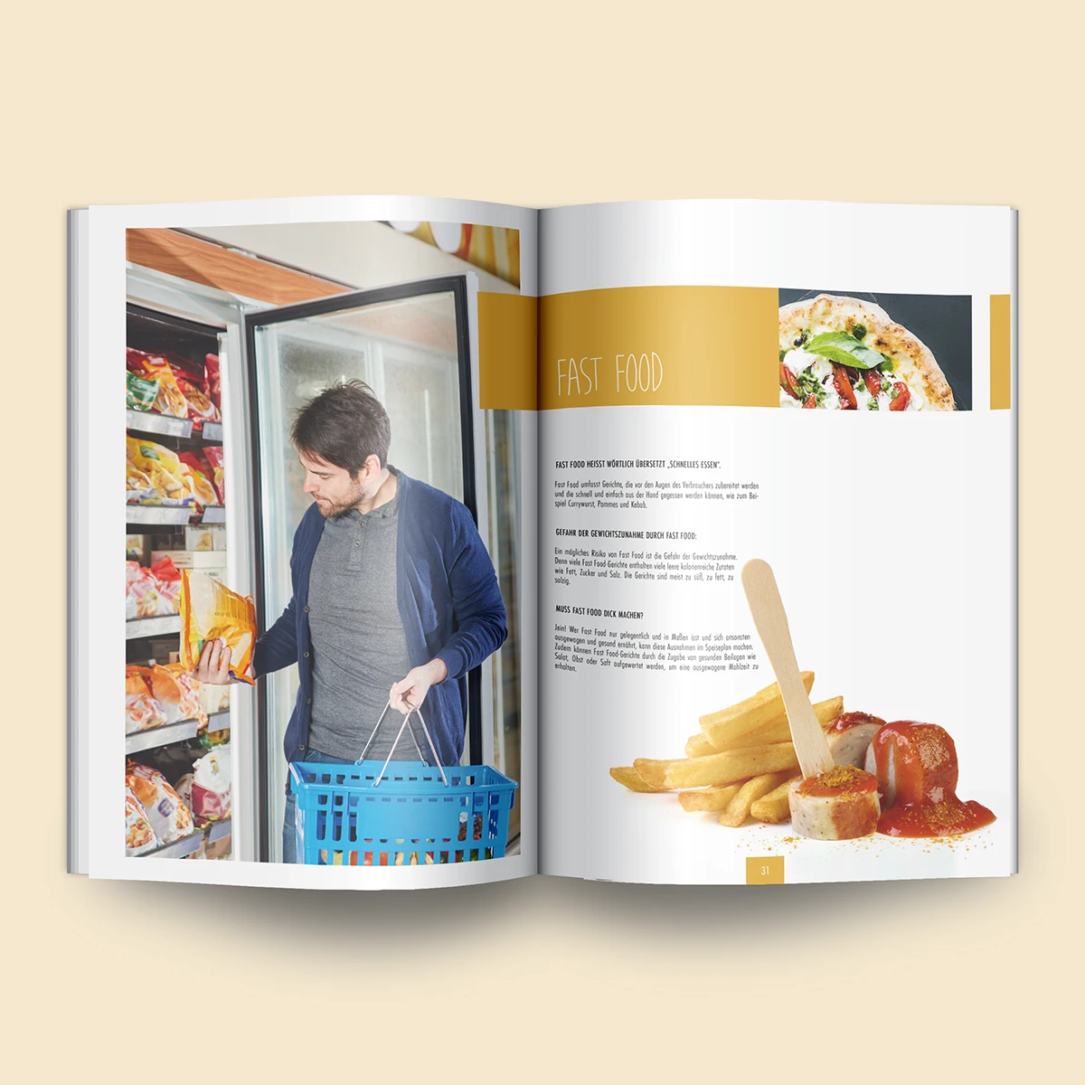 Schönes Layouts eines Handouts für den DHB-Hessen e.V.