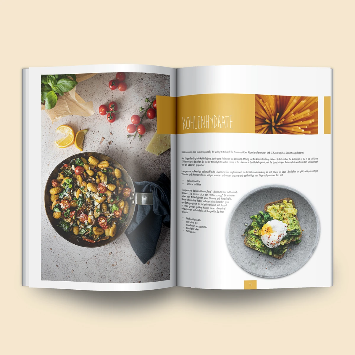 Schönes Layouts eines Handouts für den DHB-Hessen e.V.