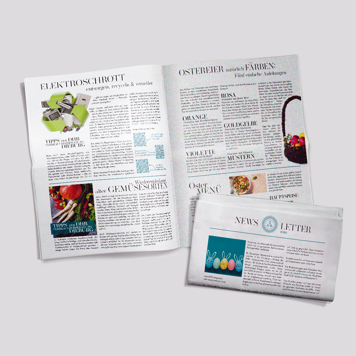 Durch die gekonnte Platzierung von Typo und Text machen den Flyer zu einem Hinkucker. Ausgezeichnetes Layout in der Flyerentwicklung