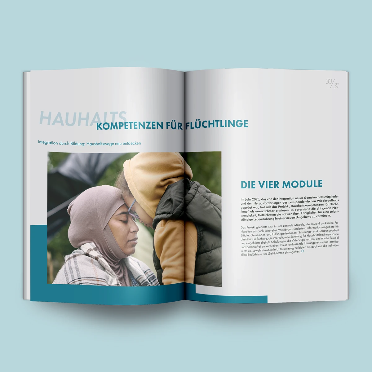 Layout-Entwicklung für hochwertige Geschäftsberichte