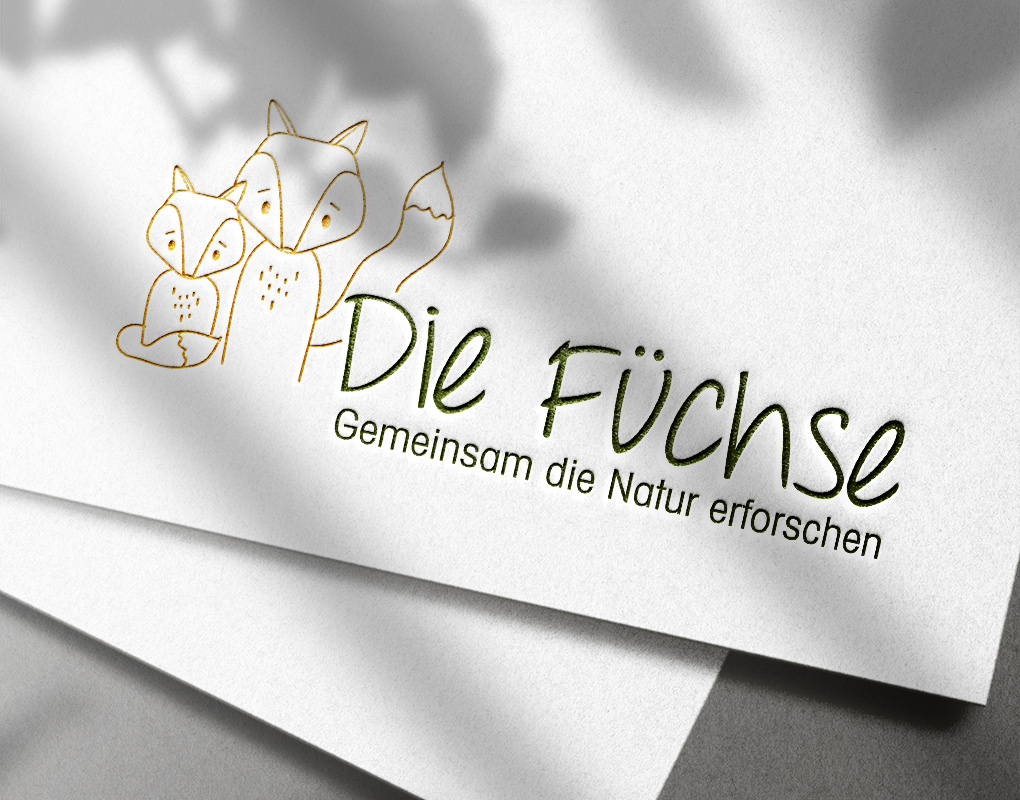 Kreative Logoentwicklung für DIE FÜCHSE in Darmstadt