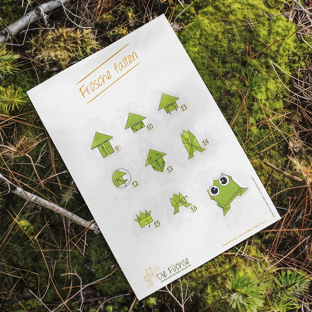 Kindgerechte Zeichnungen in den Schulungsunterlagen