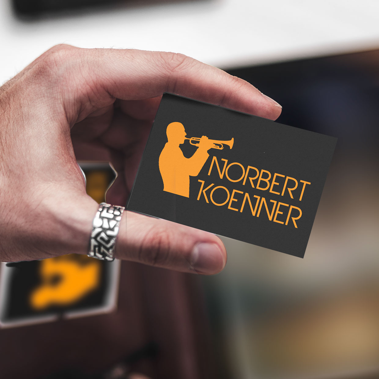 Logoentwicklung für den Musiker Norbert Koenner