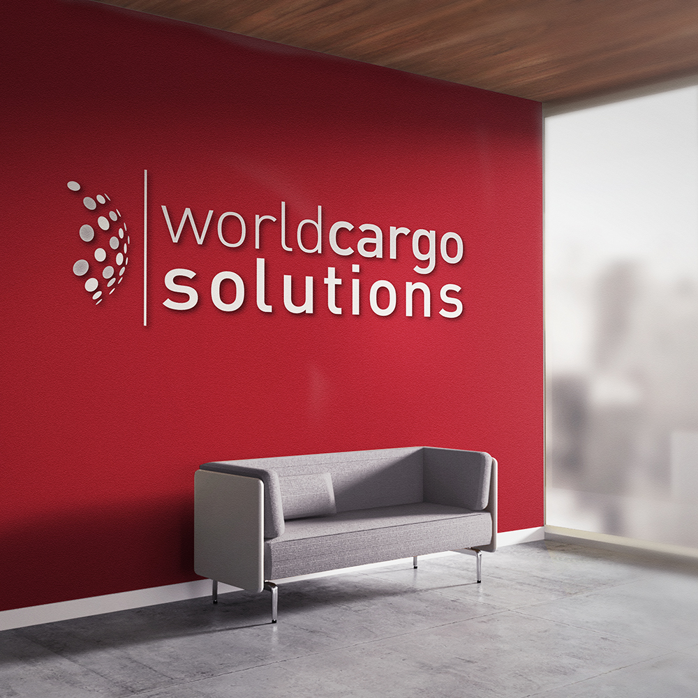 Kreative Logoentwicklung für World Cargo Solutions in Düsseldorf